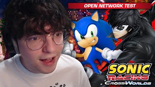 Persona Fan Plays the Joker Festival - Sonic Racing: CrossWorlds (Open Network Test) screenshot 4