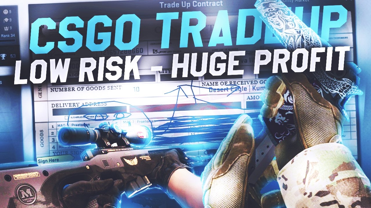 CS:GO - CHEAP LOW RISK HUGE PROFIT TRADEUPS 2017 #27 - YouTube