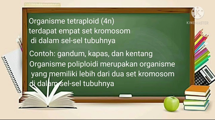 Gambar kromosom tersebut menunjukkan terjadinya mutasi dengan cara