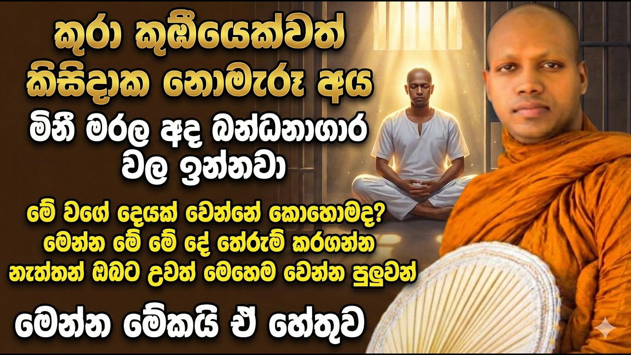 මේ ටික හොදින් තේරුම් ගන්න, ඔබට කවදාවත් වරදින්නෙ ​නෑ | Hasalaka Seelawimala Thero Bana 2025