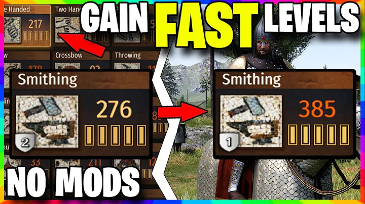 MOUNT AND BLADES 2 LEVEL UP FAST | BANNERLORD 2 LEVELING GUIDE | NO MODS or CHEATS USED