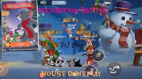 Tom and Jerry Chase Decoration Battle