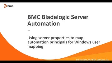 BSA - How to use server properties to map automation principals for Windows user mapping