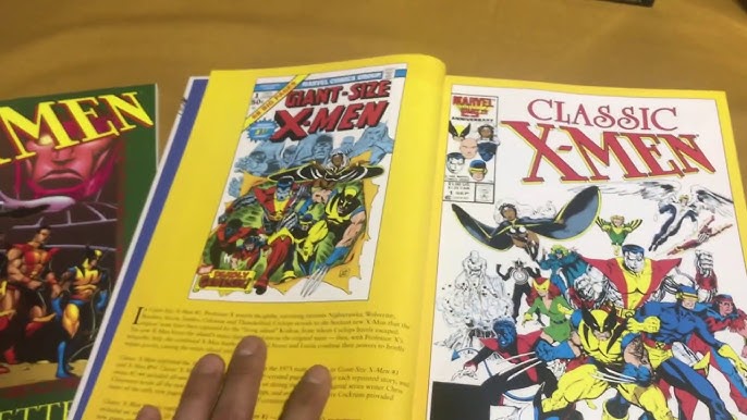 Veja como ficou! X-MEN CLÁSSICOS (Omnibus) - YouTube. Fonte: https://www.youtube.com/watch?v=1QXFrBL5w9s