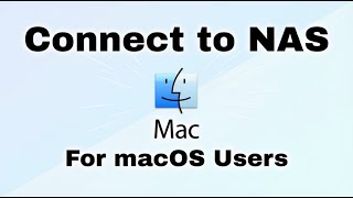 How To Connect Your Mac To A NAS Fast!