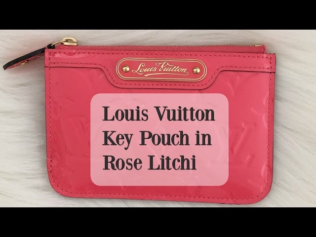 Louis Vuitton Pomme d'Amour Pochette Cles Key and Change Holder