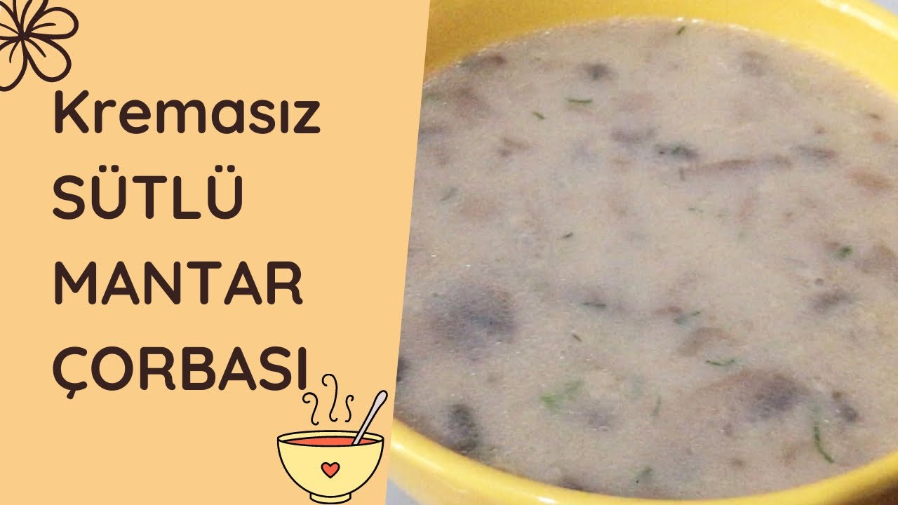 KREMASIZ SÜTLÜ MANTAR ÇORBASI! Mantar Çorbası Tarifi! ???????? | (%50 ASMR YEMEK) KREMASIZ SÜTLÜ MANTAR ÇORBASI! Mantar Çorbası Tarifi! ???????? | (%50 ASMR YEMEK)
