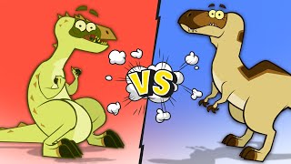 Batailles de Dinosaures Part 8 | Torvosaurus Vs Cartodontosaurus | JE SUIS UN DINOSAURE