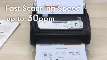 Quick Overview of Plustek PSD300 Compact Scanner-New Way to Drive Productivity