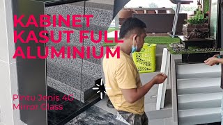 Cara dan memasang kabinet rak kasut full aluminium dengan pintu jenis 4G Mirror Glass, 2021 screenshot 2