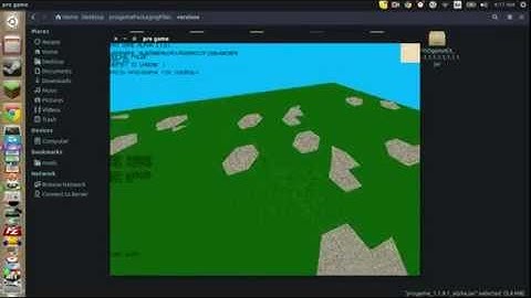 progame: random terrain generation