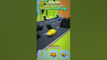 🔥 Shape - Shifting & Transform The Character 👀 Level 124 #shapeshifting #gaming  #shorts