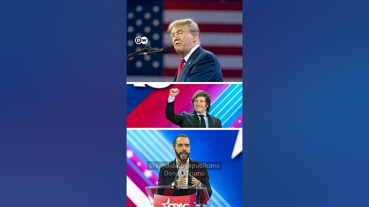 Milei y Bukele participan con Trump en cumbre de la derecha de Estados Unidos