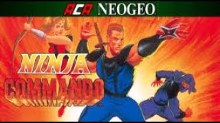 নঞজ কমনড খল Ninja Commando - Mamearcade Longplay-No Damagegameplay Final Part Game Over.