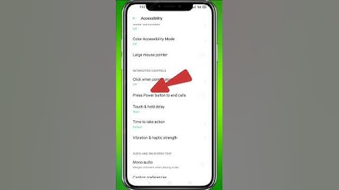 press power button to and calls/How to Enable/Disable Press Power Button to End Call #shorts