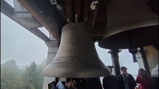 Ročno zvonjenje in pritrkavanje na nove zvonove v cerkvi sv. Trojice v Vnanjih Goricah