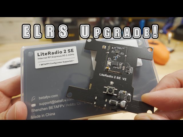 LiteRadio 2 SE to ELRS Version Upgrade Board 💪 - YouTube