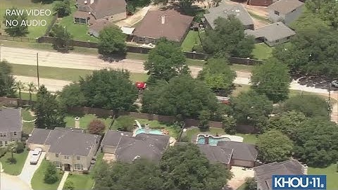 Raw video: Deadly crash in west Houston