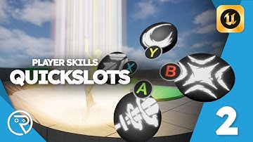 Unreal Engine 5 Tutorial -  Player Skill Quickslots Part 2: Cast Ability