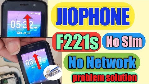 LYF JIOPHONE F221S No Sim, No Network problem solution || All Lyf jiophone spd cpu flashing Help