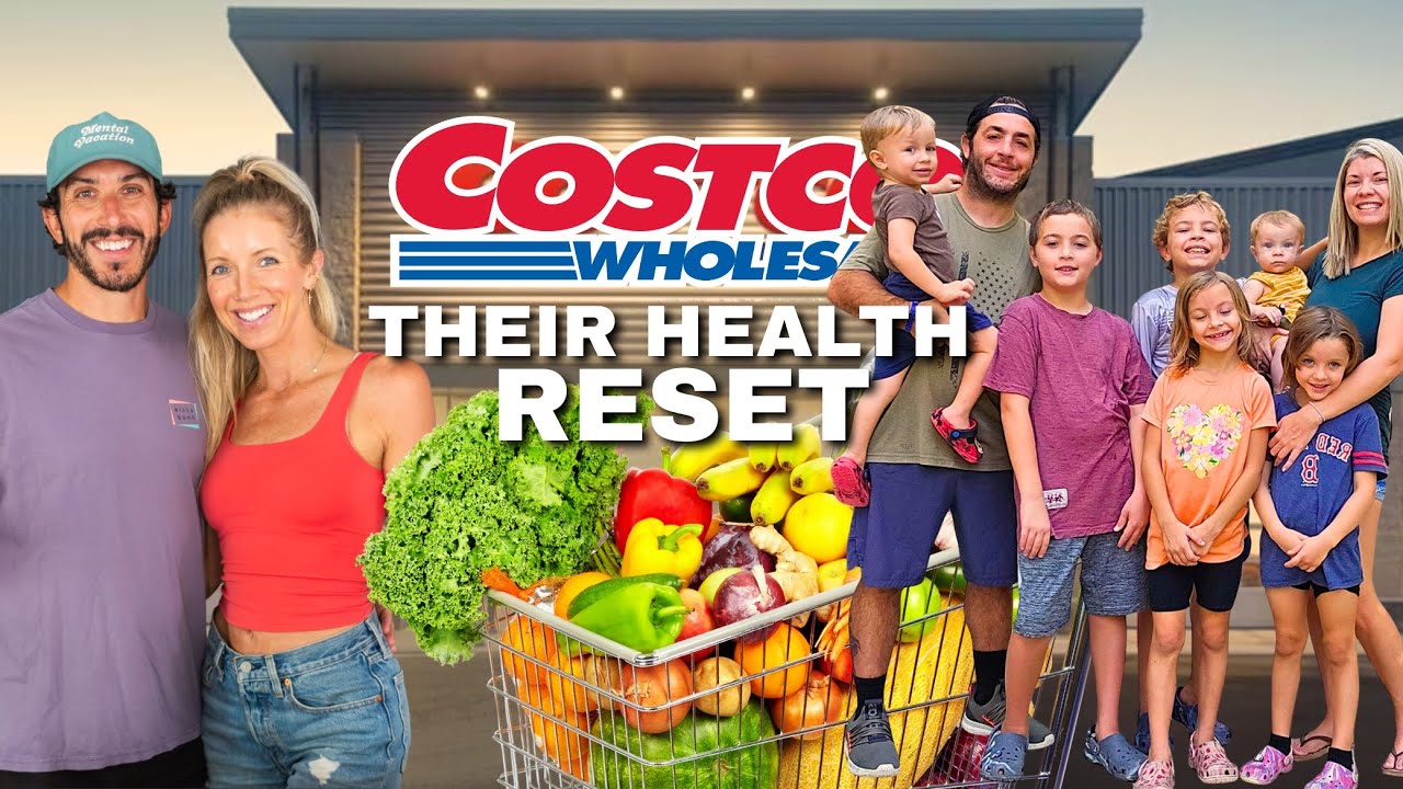 A Family of 8 Asked Us to Help Them Get Healthy (Costco Haul)