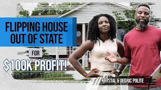 Couple Flips House out of State for $Huge$ Profit! House Flipping Before Renovation Walkthrough