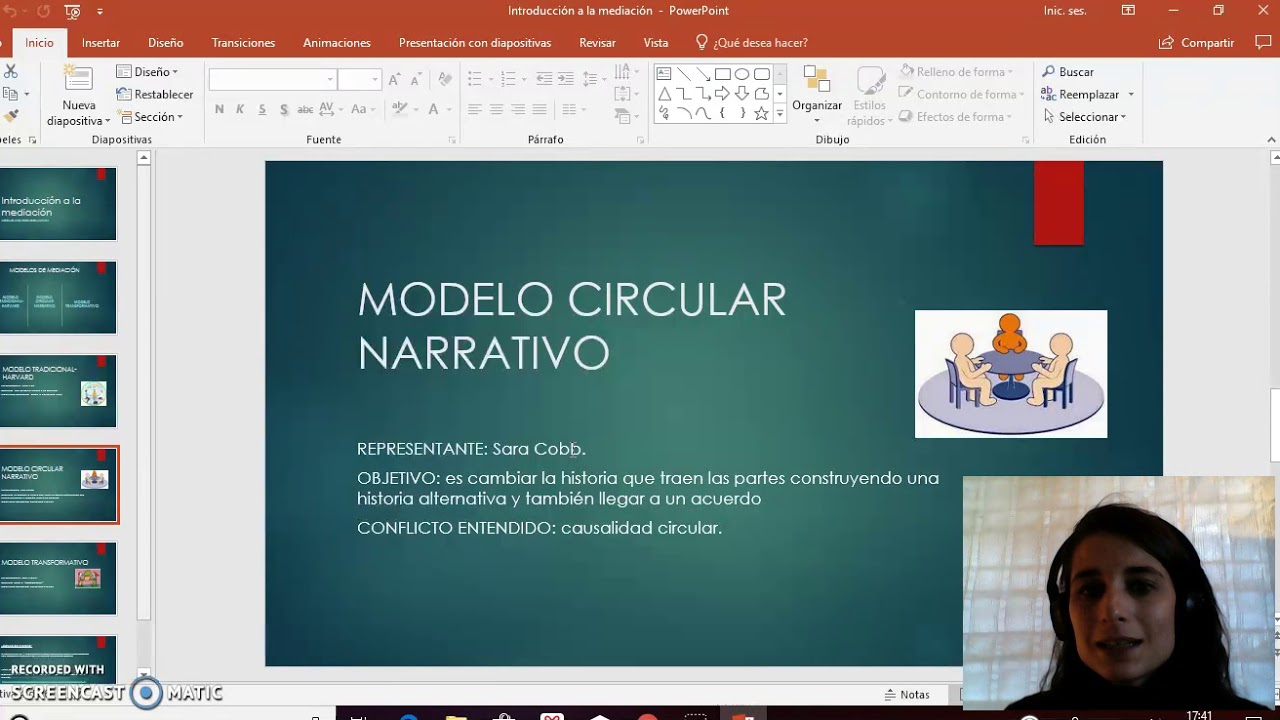 CLASE INTRODUCCIÓN A LOS MODELOS DE MEDIACIÓN