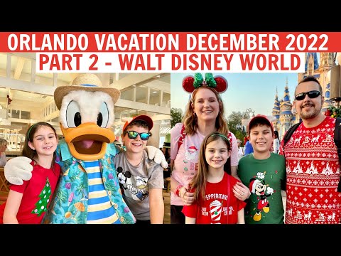 Orlando Vacation December 2022 | Part 2 - Walt Disney World