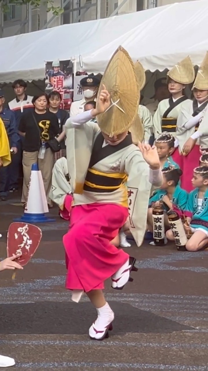 阿波踊り2025|吹鼓連】凄い！圧巻の女踊りスローも美しい