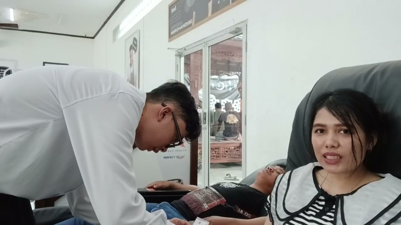 #part25 [] SINGGAH DULU THERAPY PIJAT ELECTRIK NYAMAN PAKAI HILANGKAN PENAT]