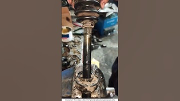 CV Axle Greasing Guide #shortsfeed #automobile #mechanic #carmaintenance