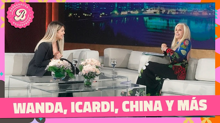 Lo que no viste de la entrevista de Wanda y Susana | #ALABARBAROSSA