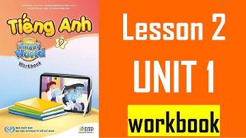 [TIẾNG ANH 9] I Learn Smart World  (Workbook) - UNIT 1. ENGLISH IN THE WORLD - Lesson 2