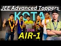 AIR-1 in JEE Advanced 2024 | All RECORDS Break | Toppers Interview | #jeeadvanced #jee #air1
