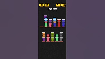 Cup Sort Puzzle Level 1058 = Water Sort Puzzle Level 1058 = Ball Sort Puzzle Level 1058 All the same