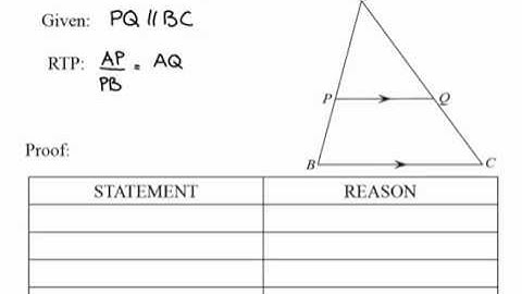 Proof of Parallel Line Theorem