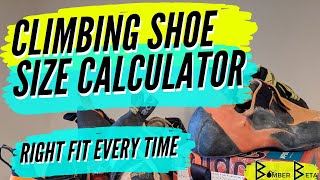 DON'T BUY ANOTHER CLIMBING SHOE BEFORE WATCHING THIS! - Climbing Shoe Fit Guide and Comparison Tool