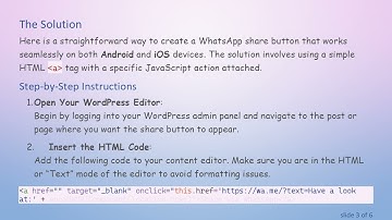 How to Add a Simple WhatsApp Share Button to Your WordPress Blog