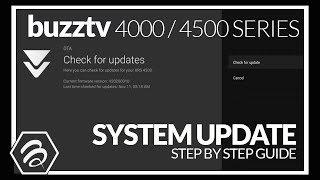 System Update -  Buzztv Utilities For Buzztv 4000 and 4500 Series screenshot 5