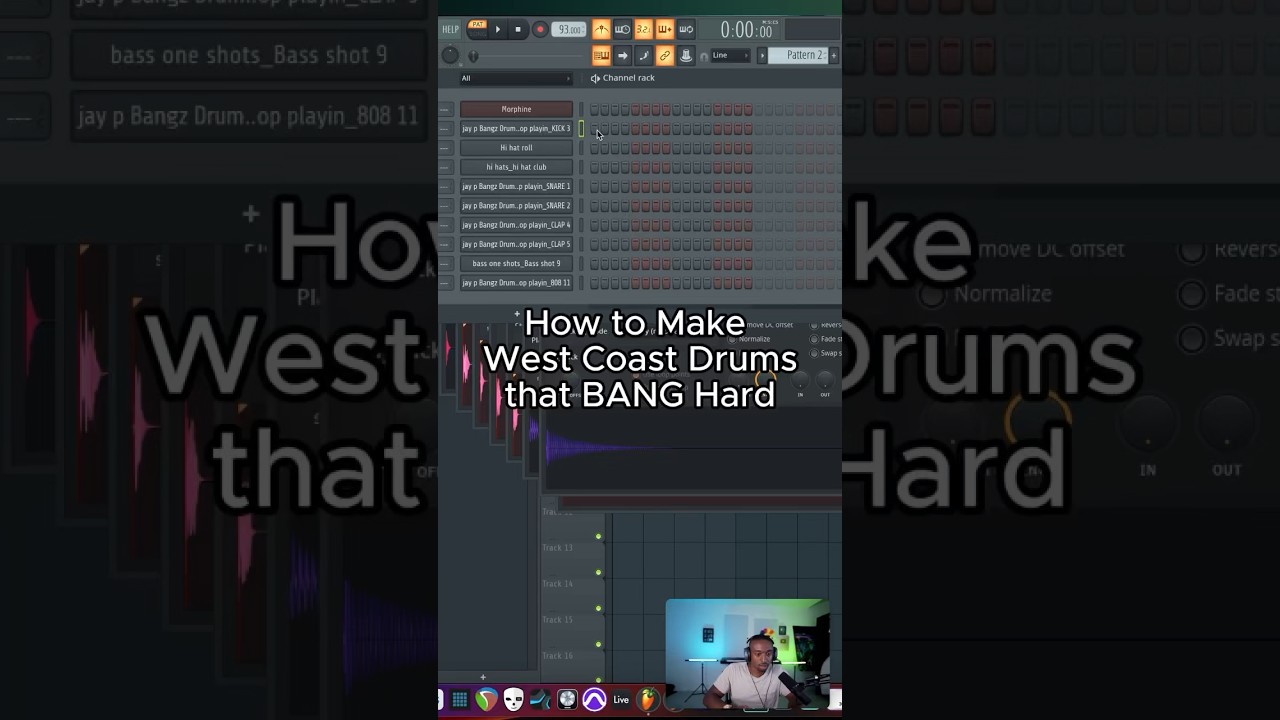 Как сделать барабаны West Coast такими мощными!