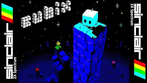 CUBIX 128K (2025) 100% Walkthrough, ZX Spectrum