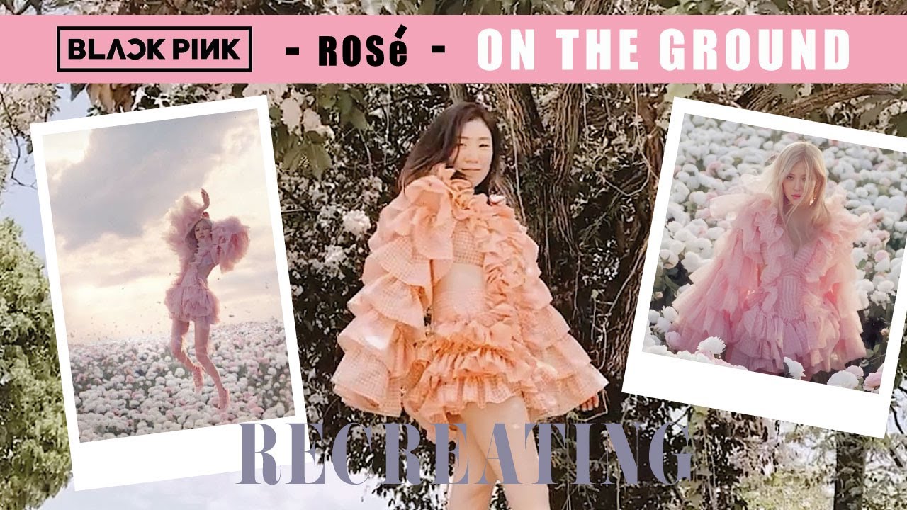 RECREATING I Made BlackPink Rosé’s “ON THE GROUND” Dress in 20.00
