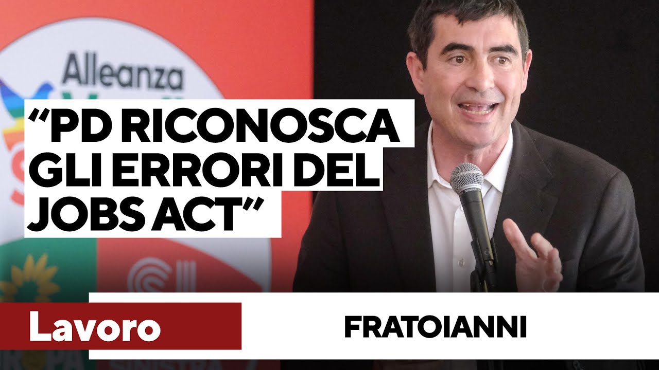 Fratoianni firma il referendum della Cgil contro il Jobs Act: 