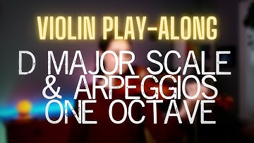 D Major Scale and Arpeggios | Violin Note Names