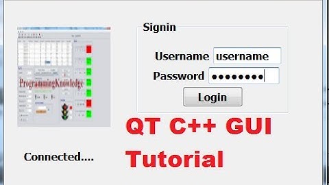 QT C++ GUI Tutorial 13- Creating connection open and close function with sqlite database