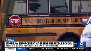 Shooting threat made against Greenbrier Middle School