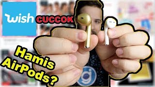 HAMIS ARANY AirPods vs IGAZI AirPods | ELTÖRT A RENDELÉSEM ? | Wish UNBOXING