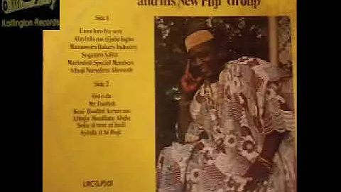 Alhaji Kollington Ayinla and his New African Fuji Group - Vol. 1 (Audio)