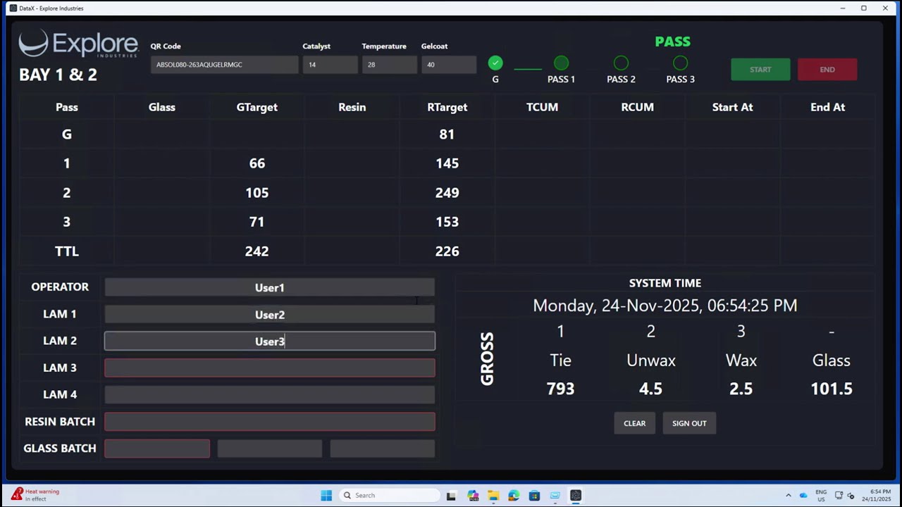 Connecting an Electronic Scale via RS232 | Start/End 3 Passes Data Protocol