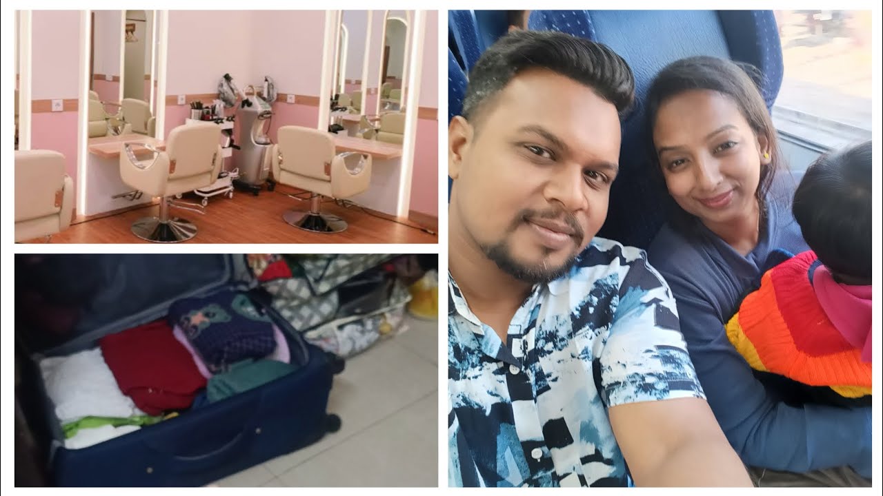 Kia Anniversary trip ki taiyari !! 🚄 🙂Parlour visit 💅 !! #anniversary #dailyvlog #viral #trip #vlog 